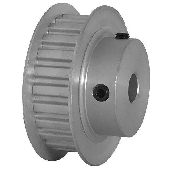 24XL037-6FA4, Timing Pulley, Aluminum, Clear Anodized,